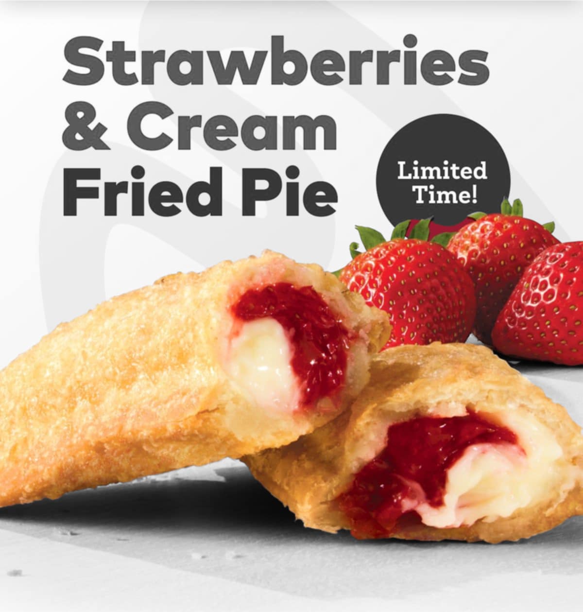 Copycat Arby's Strawberry & Cream Pies, Fried