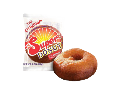 Original Super Donut - Fortified School Breakfast Classic - 10 Count Shipped Frozen