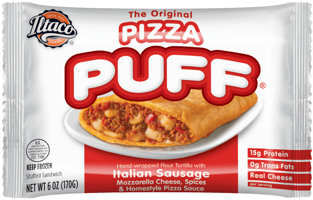 Italian Sausage Pizza Puff - School Daze