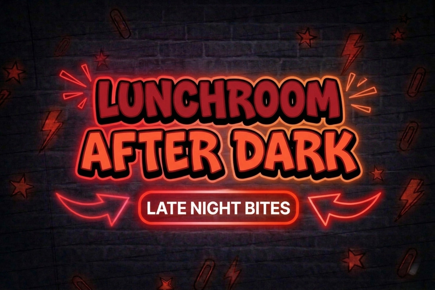 Lunchroom After Dark - School Daze