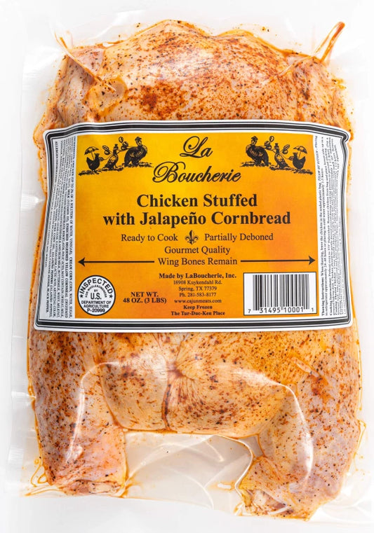 Stuffed Jalapeno Cornbread Chicken