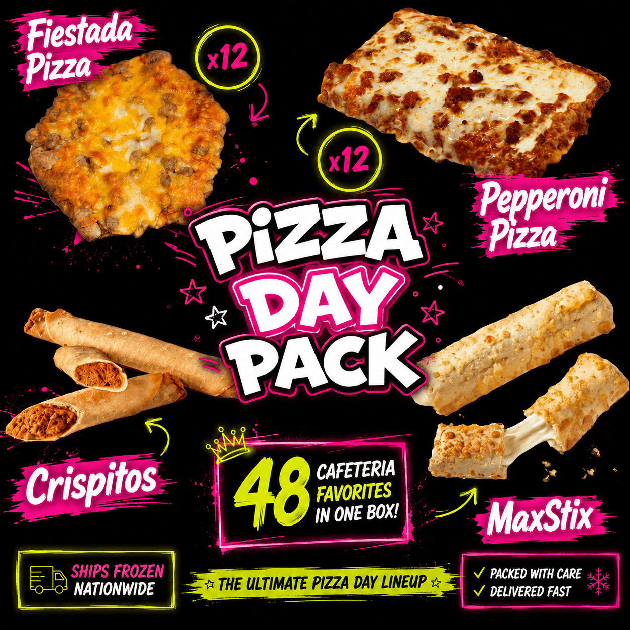 Pizza Day Pack - School Daze
