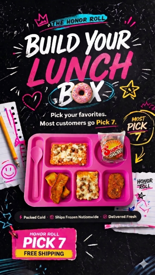 Honor Roll Lunch Box — Pick 7 - School Daze