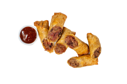 Smoked Beef Brisket Egg Rolls