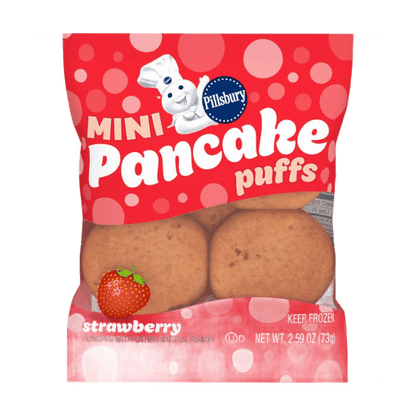 Pillsbury Strawberry Pancake Puffs - School Daze