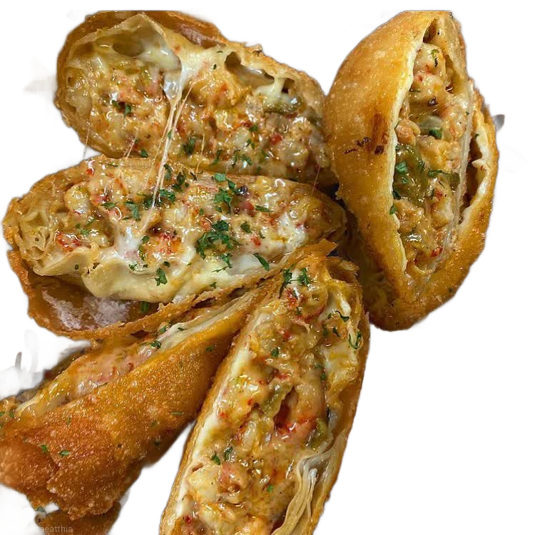 Egg Rolls, Boudin, Crawfish - School Daze