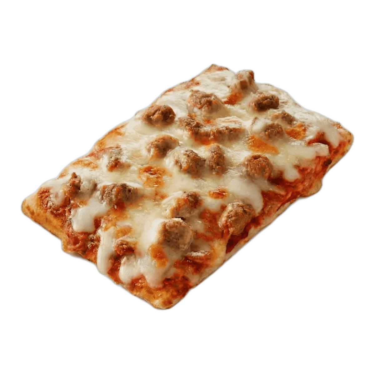 Breakfast Pizza: Sausage & Cheese
