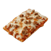 Breakfast Pizza: Sausage & Cheese