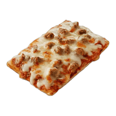Breakfast Pizza: Sausage & Cheese